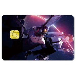 Credit Card Skin Sticker for Small Chip Anime Chainsaw Man NEW